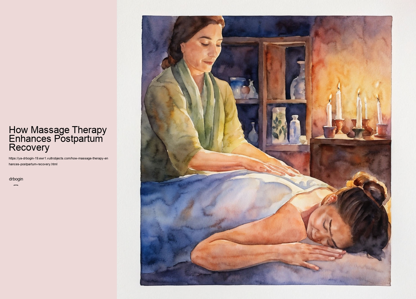 How Massage Therapy Enhances Postpartum Recovery