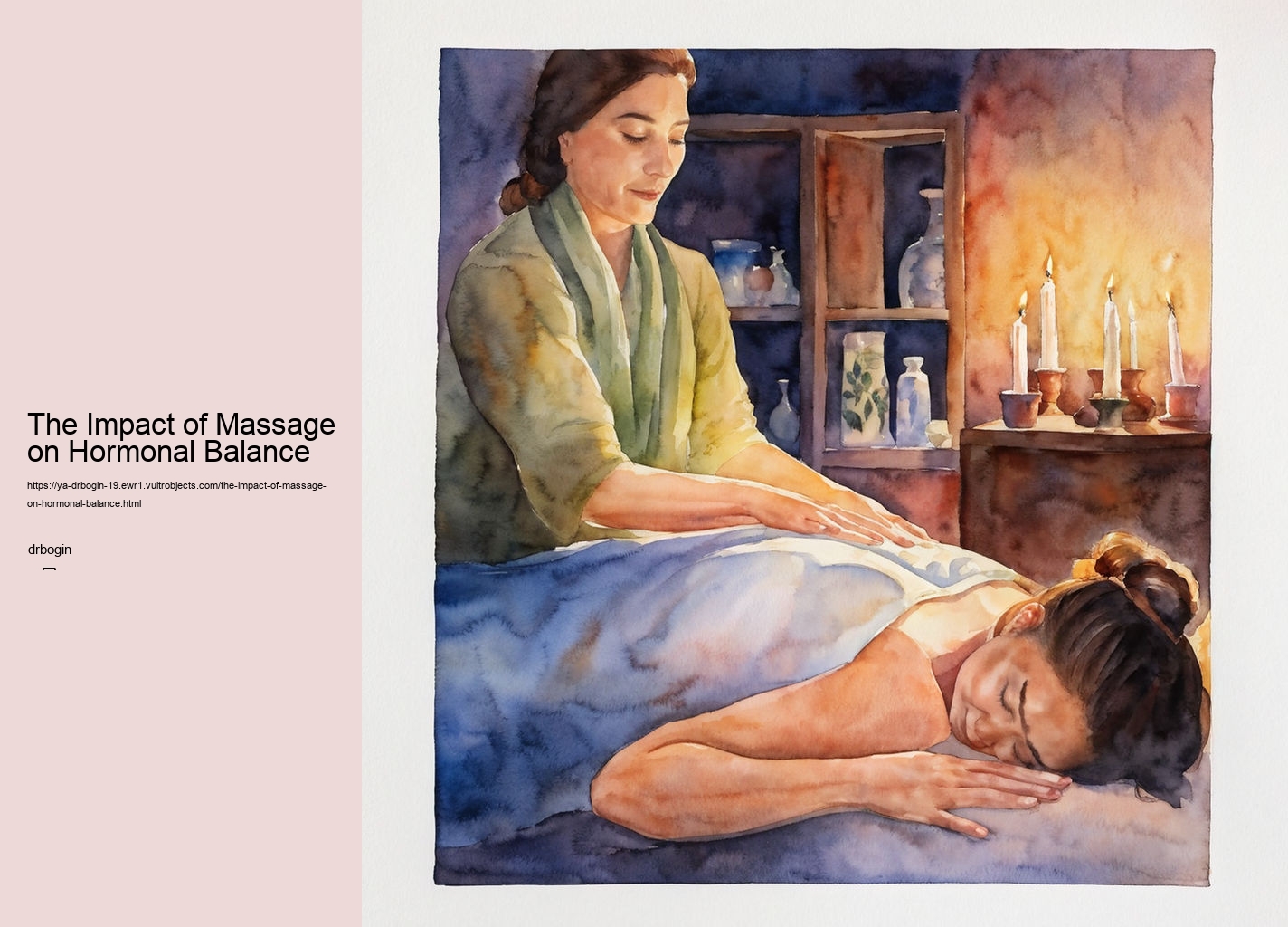 The Impact of Massage on Hormonal Balance